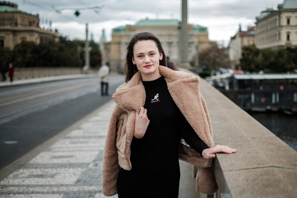Professional business portrait photographer in Prague