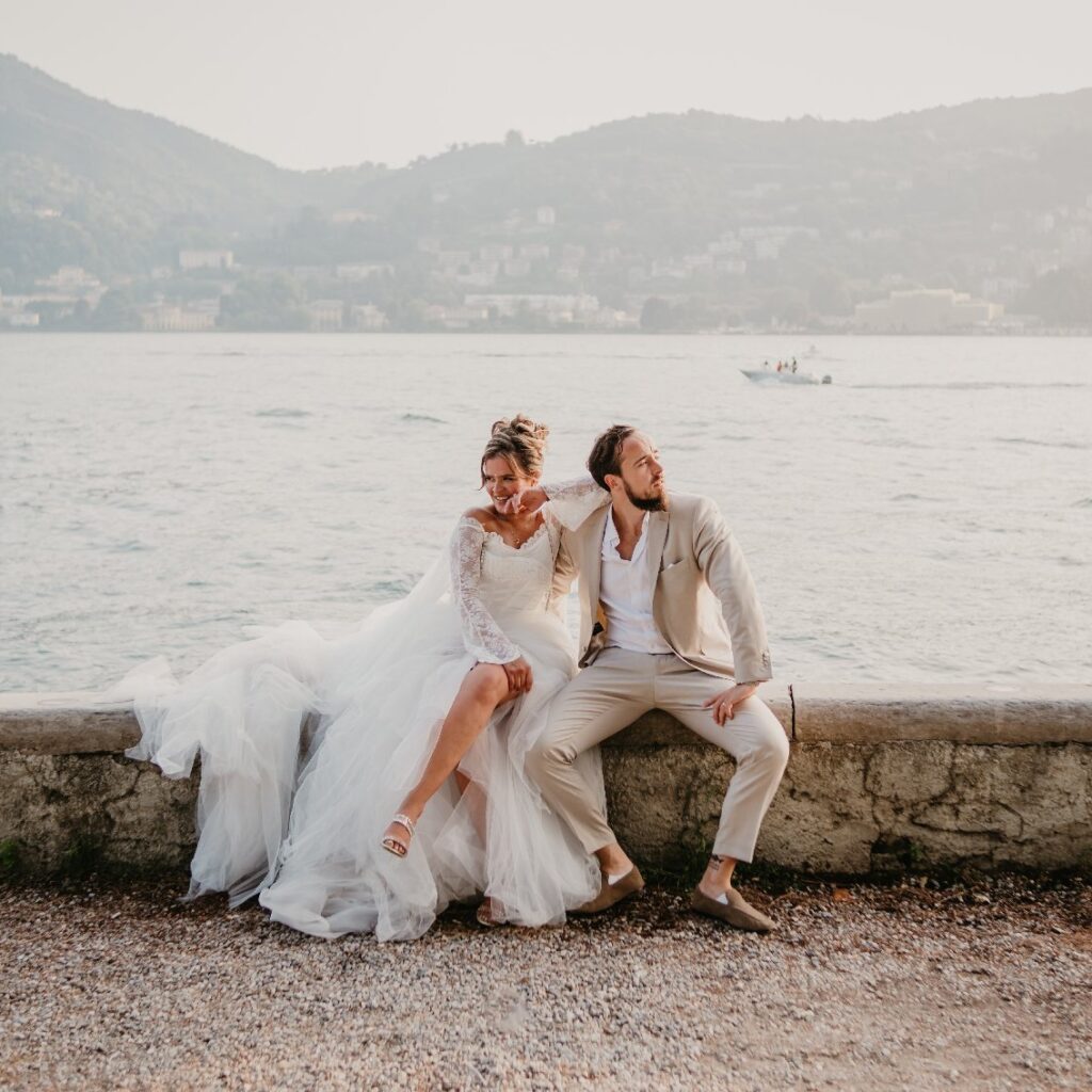 Destination wedding photography portfolio featuring Lake Como, Italy and Prague